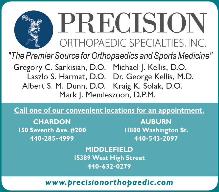Changing Seasons of Joint Health - Precision Orthopaedic Specialties, INC.