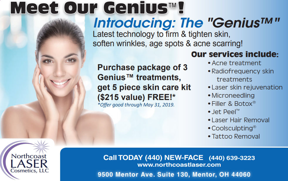 Want Younger Looking Skin? The Genius™ Is In!  -  Northcoast Laser  Cosmetics, LLC