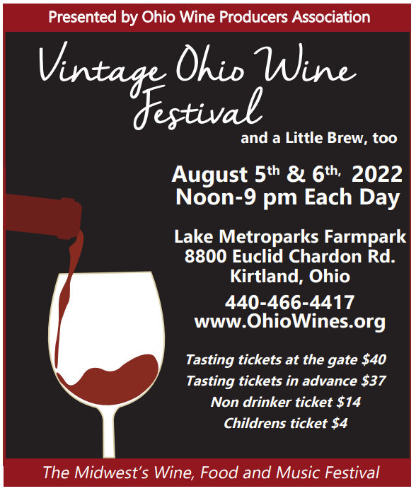 Vintage Ohio Wine Festival 2022